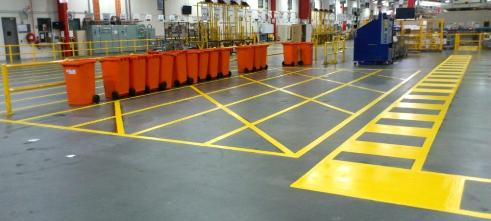 Factory Line Marking | OH&S Floor Marking